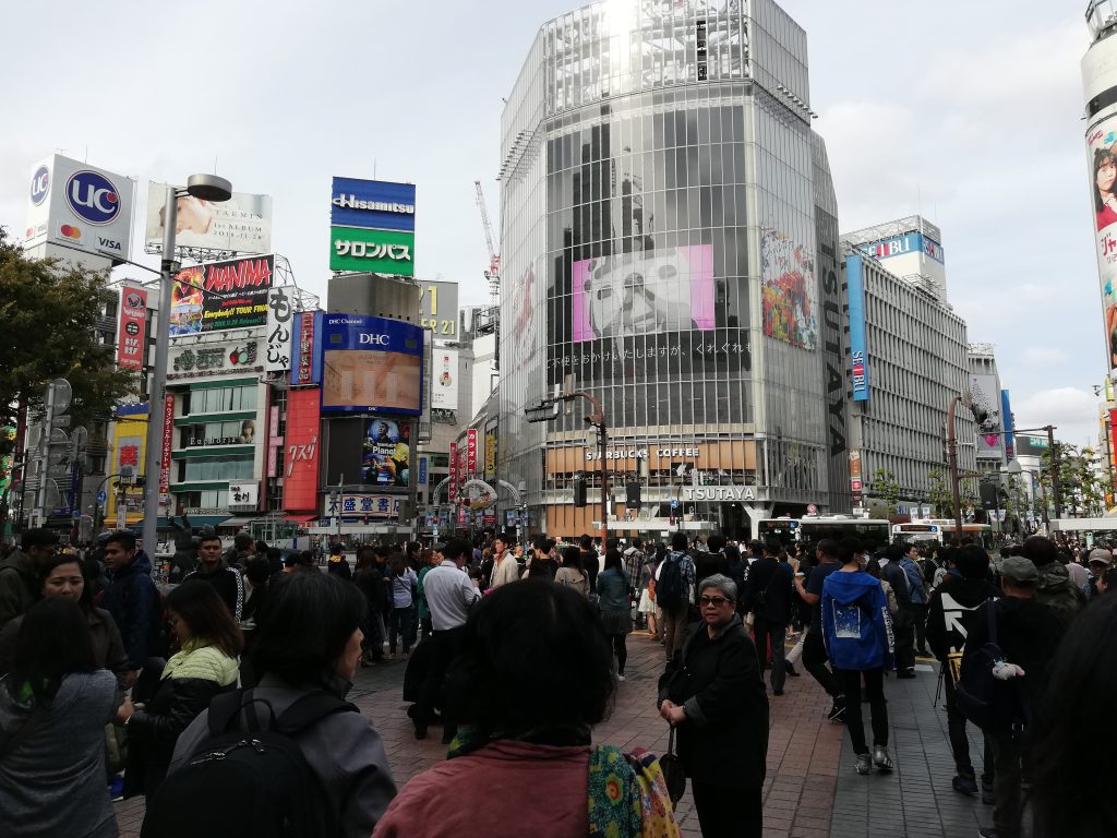渋谷スクランブル交差点